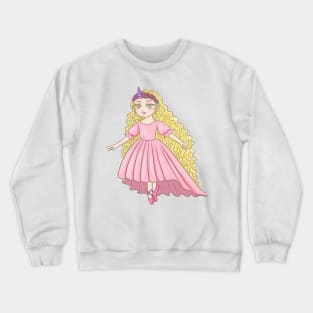 Princess Unicorn Ballerina Crewneck Sweatshirt